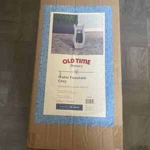 Water Fountain Old Time Pottery New See Photos